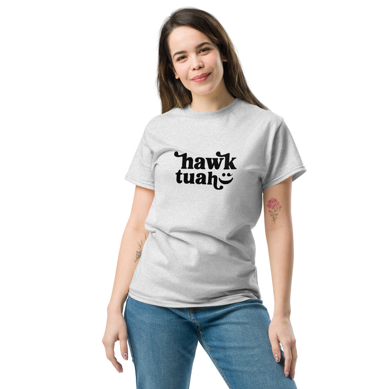 Hawk Tuah Smiley Classic Tee